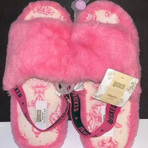 Katie Kime x Wicked Pink Fuzzy Slippers